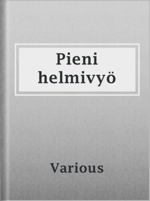 cover image of Pieni helmivyö